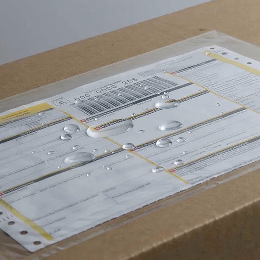 New - Clear Shipping Label Pouches/Sleeves - Picture 3 of 5